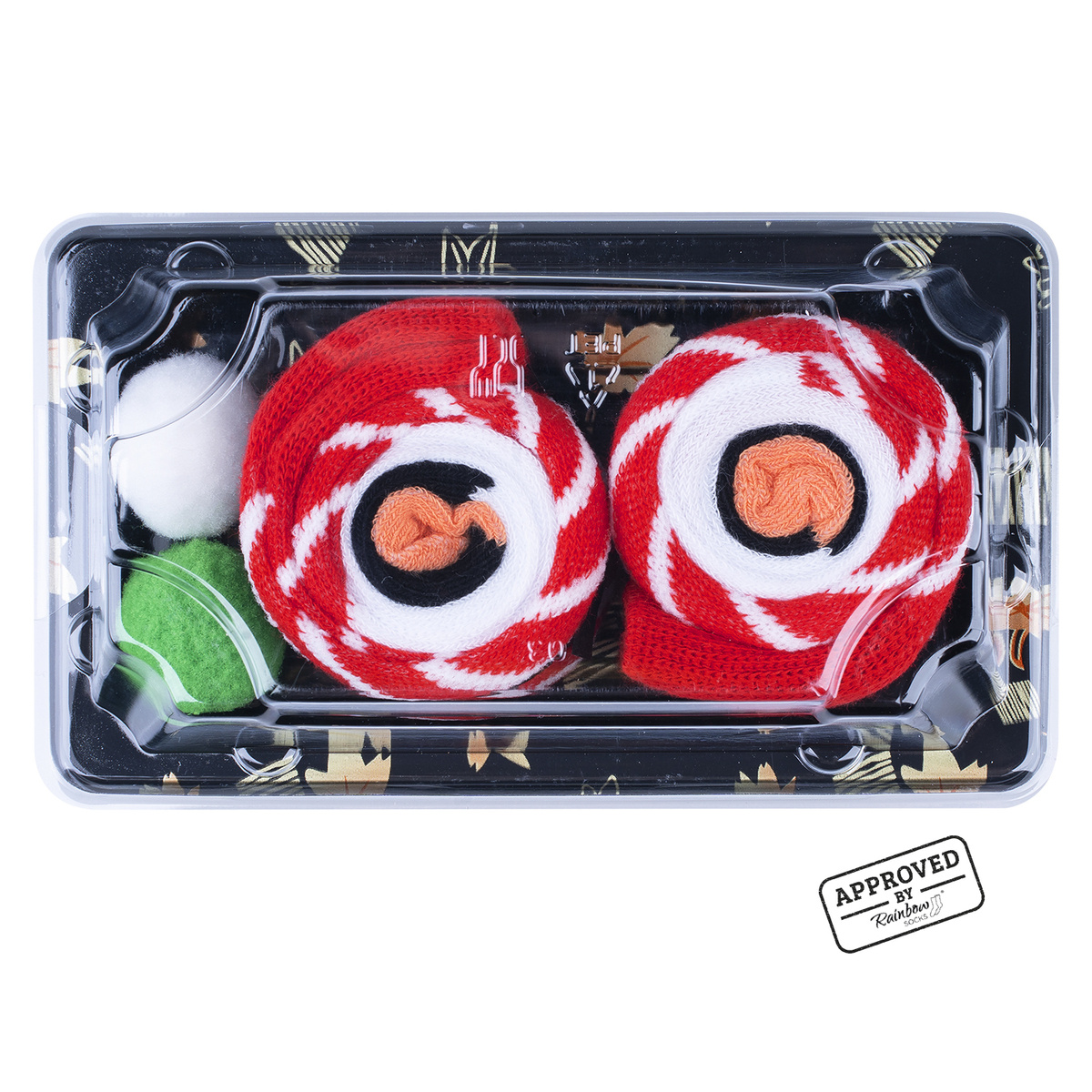 Damen Herren socken SOXO Sushi in einer Box