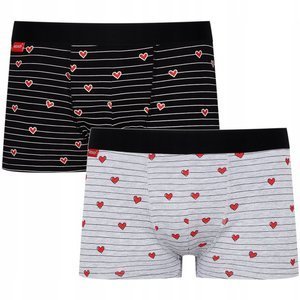 2 pack SOXO boxer shorts as a gift for Him, cotton