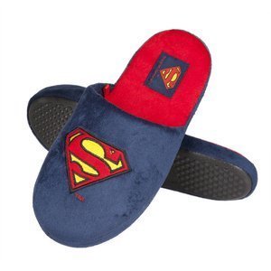 Comics men's slippers SOXO SUPERMAN DC with a hard TPR sole