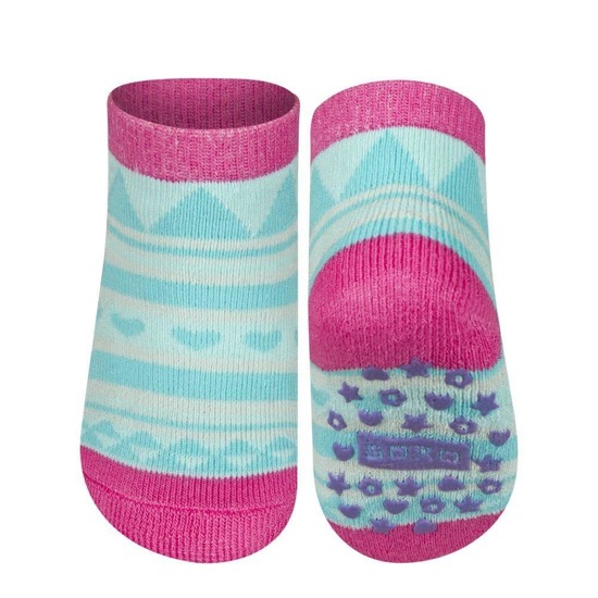 SOXO Infant socks with patterns and abs