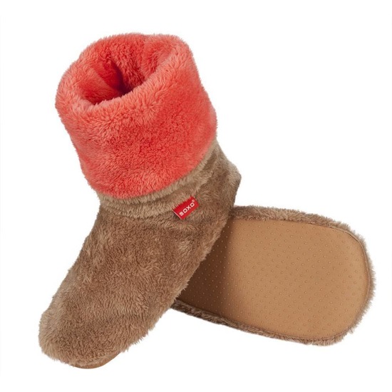 Women's high slippers SOXO insulated