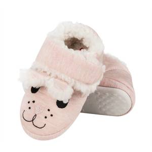 Pink SOXO children's slippers with animal