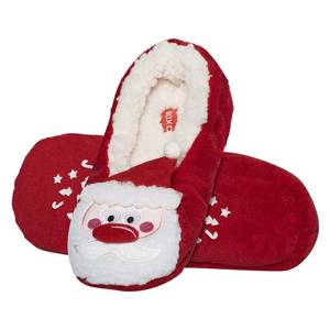SOXO Women's Christmas slippers 3D - "Santa Claus"