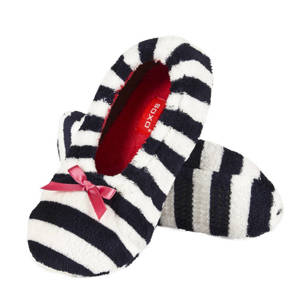 SOXO Women's striped ballerina slippers