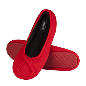 SOXO Women's two-colored ballerina slippers