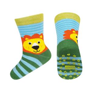 SOXO baby socks with abs - LION