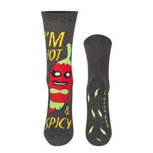 SOXO tube socks with text