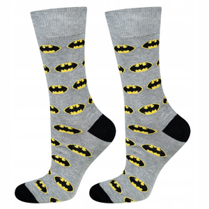 1 Paare von lustige Socken mit Batman  DC Comics | Herensocken | SOXO
