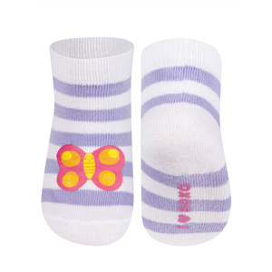 1 Paare von lustige Socken mit Schmetterling | Babysocken | SOXO