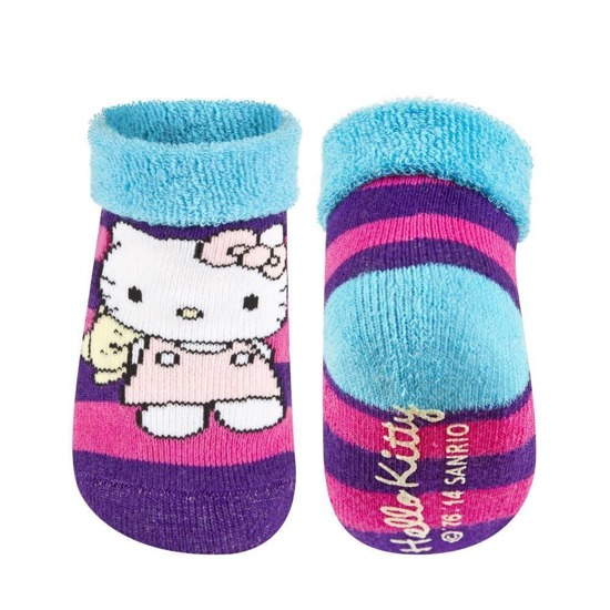  1 Paare von lustige Socken mit Hello Kitty | Babysocken | SOXO