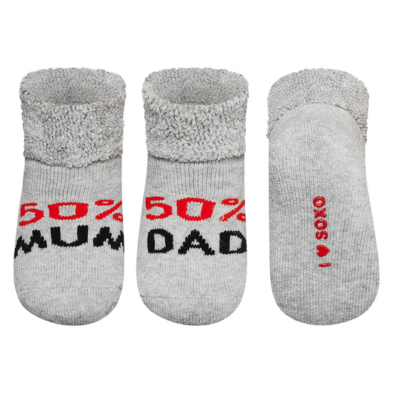  1 Paare von lustige Socken mit Inschriften | Babysocken | SOXO