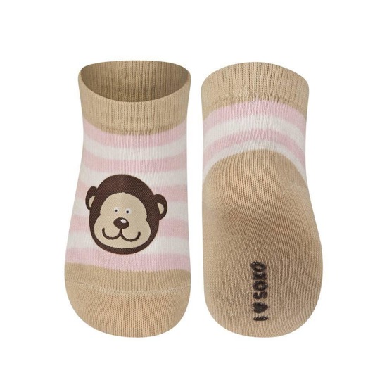 1 Paare von lustige Socken mit Affe | Babysocken | SOXO