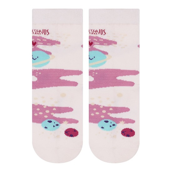 1 Paare von lustige Socken mit Beste Freunde  | Kindersocken | SOXO