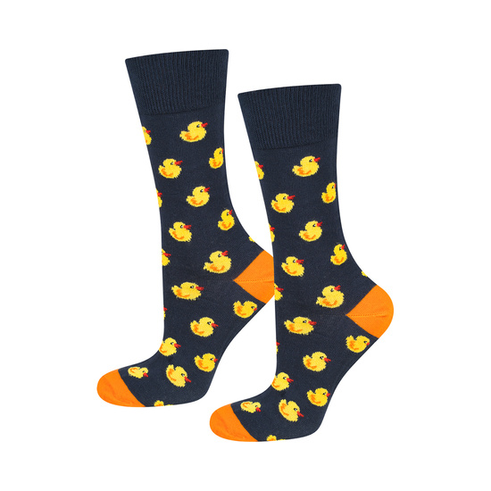 1 Paare von lustige Socken mit Entenküken | Herensocken | SOXO