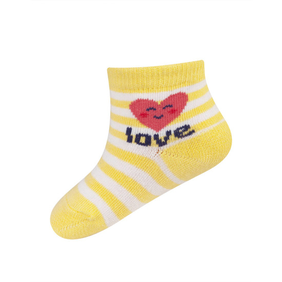 1 Paare von lustige Socken mit Herz | Babysocken | SOXO