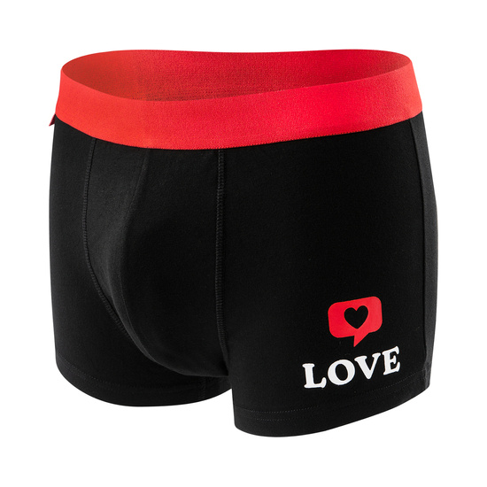 2 Paare von lustigen Boxershorts Geschenk für Valentinstag in einzigartiger Verpackung | SOXO