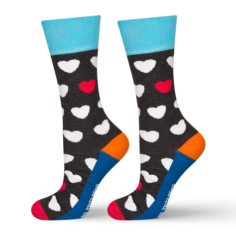 Bunte Herrensocken SOXO GOOD STUFF Baumwollen gepunktete Socken