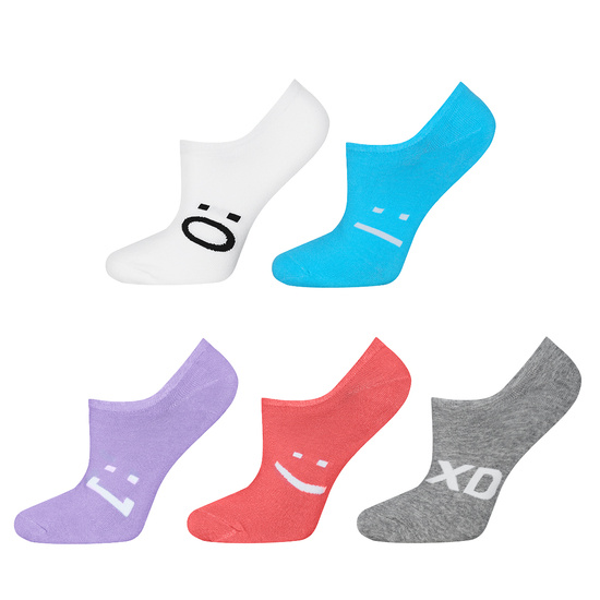 Bunte Set 5x Kinder Kurze Socken SOXO Baumwollen 