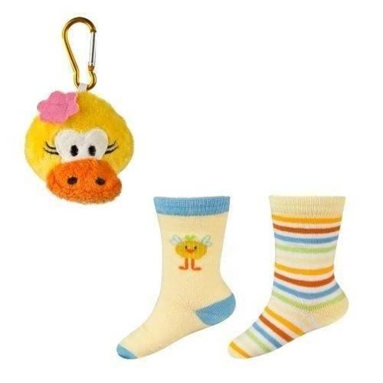 SOXO Baby Set: 2 Paar  Socken und key chain