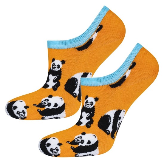 SOXO Damen Füßlinge | Panda Muster
