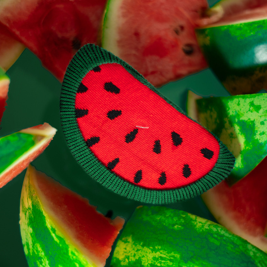 Set mit 2x Damensocken | Wassermelone + Erdbeermarmelade in einzigartiger Verpackung | SOXO