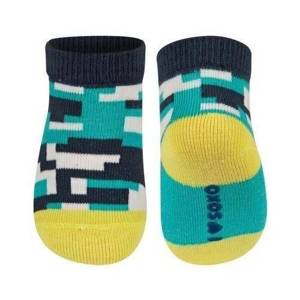  1 Paare von lustige Socken mit Mustern für einen Jungen | Babysocken | SOXO
