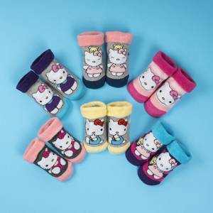 1 Paare von lustige Socken mit Hello Kitty | Babysocken | SOXO