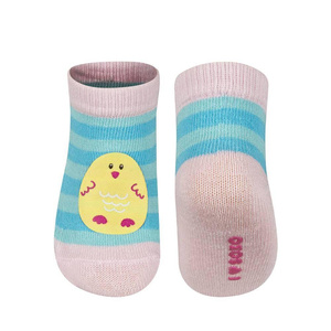 1 Paare von lustige Socken mit Küken | Babysocken | SOXO