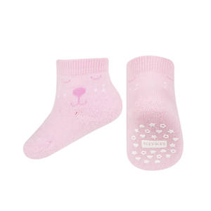 1 Paare von lustige Socken mit Rosabär  | Babysocken | SOXO