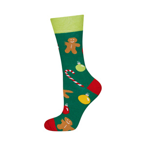 1 Paare von lustigen Socken mit Weihnachtenmotive | Herensocken | SOXO