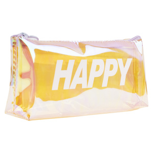 Federmäppchen mit dem Wort HAPPY