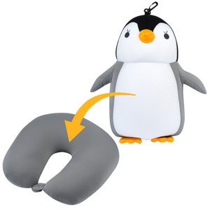 SOXO Multifunktionales Reisekissen für ein Kind | Pinguin