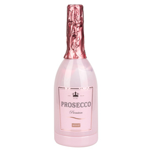 SOXO Set 2 Damensocken in einer Flasche | Prosecco Muster