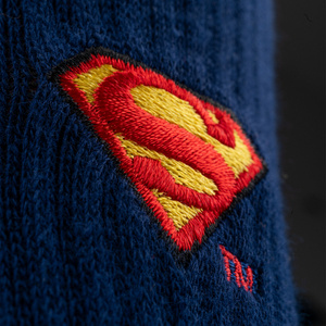 Superman-Set Tassensocken und Schlüsselanhänger