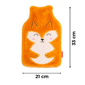 Wärmflasche Fuchs SOXO orange 1,8 L