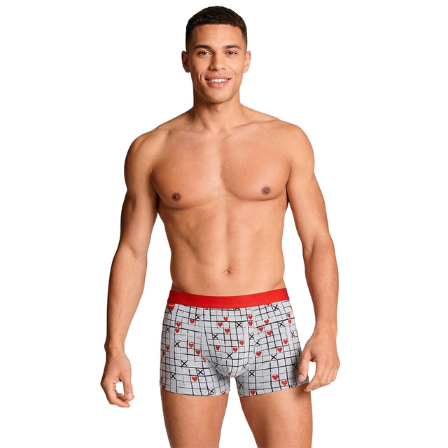 Boxershorts Herz und Pfeil-Motiv 2er-Pack