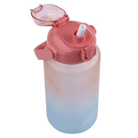 Wasserflasche 1500 ml rosa und blau | BPA free