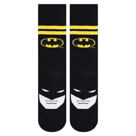 3x Set Bunte Herrensocken SOXO | Schokoriegel | Batman-DC-Comics | Geschenk für ihn