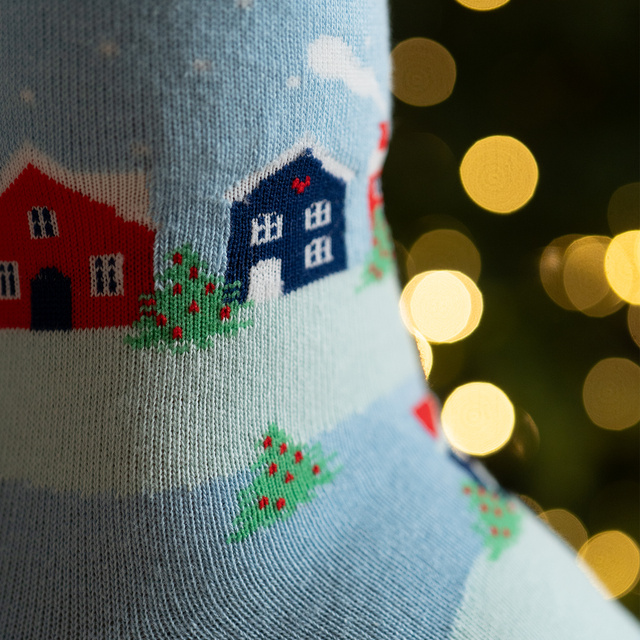 Socken mit Weihnachts-Motiv 5er-Pack