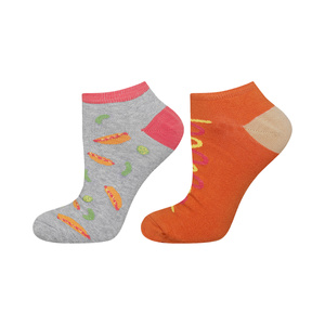 1 Paar von lustige Kurze Socken mit Hotdogmotiv | Herrensocken | SOXO