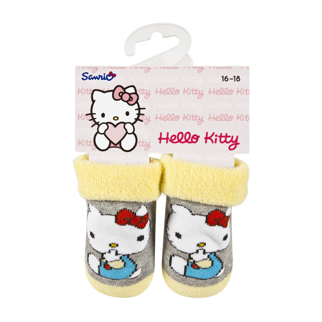 HELLO KITTY Baby Frotte Socken mit ABS