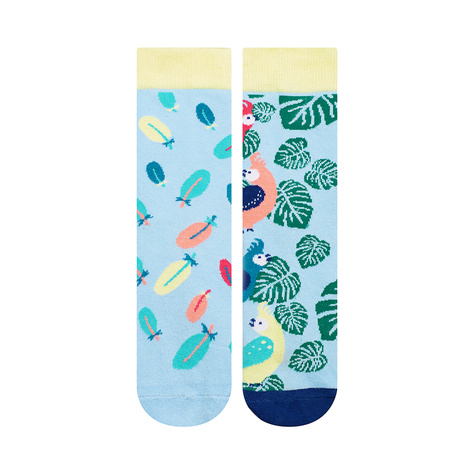 Bunte Set 4x Damen Socken SOXO nicht übereinstimmende Lustige