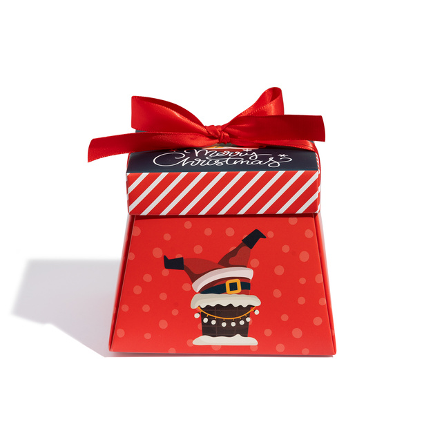 Weihnachtssocken in einer Box