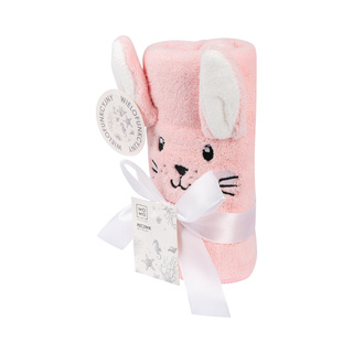 Badetuch mit Kaninchen-Motiv