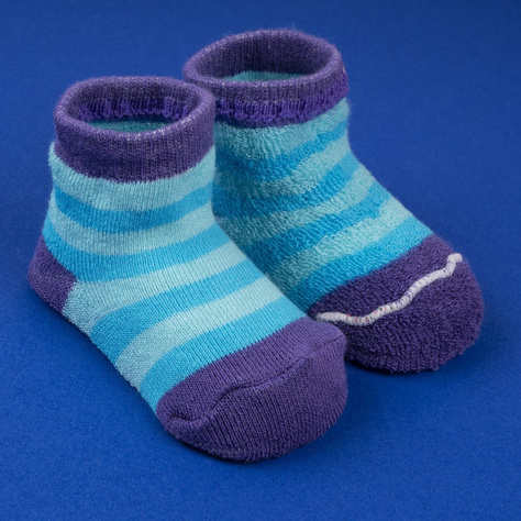 Bunte Set 3x Babysocken SOXO Geschenk