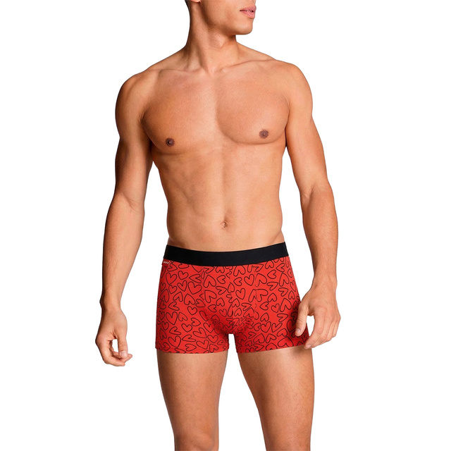 Boxershorts mit Herz-Motiv 2er-Pack