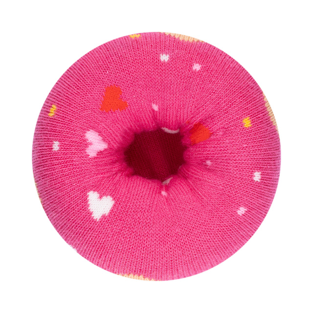 1 Paar von lustigen Socken mit Donutmotiv in einzigartiger Verpackung | Damensocken | SOXO