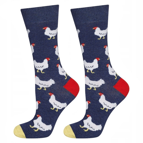 Bunte Set 4x Herrensocken SOXO GOOD STUFF Lustige Geschenk Pizza