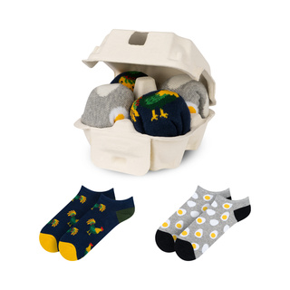 Kurze Socken Ostern 2er-Pack