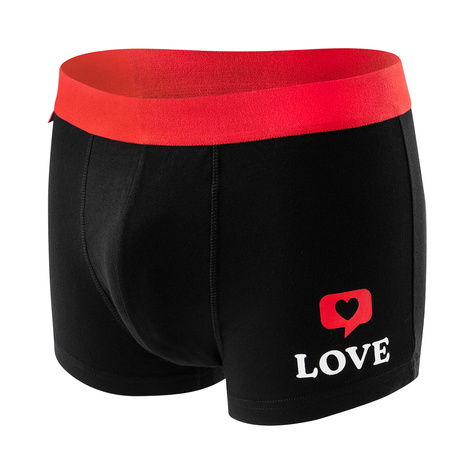 2 Paar von lustigen Boxershorts Geschenk für Valentinstag in einzigartiger Verpackung | SOXO